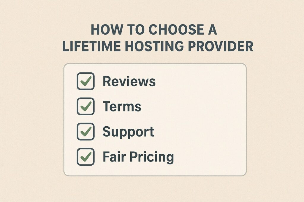 Lifetime Website Hosting