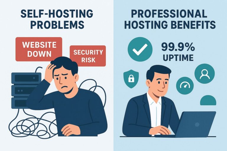 Problems with Hosting Your Own Website